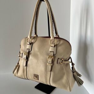 Dooney & Bourke Tan Leather Shoulder Bag